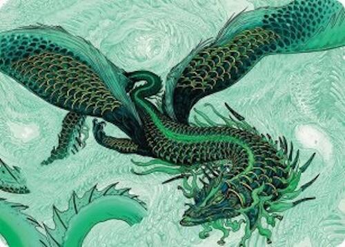 Teval, Arbiter of Virtue Art Card (38/54) [Tarkir: Dragonstorm Art Series] | PLUS EV GAMES 