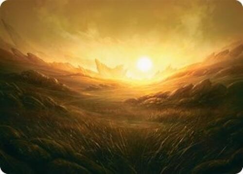 Plains Art Card (31/54) [Tarkir: Dragonstorm Art Series] | PLUS EV GAMES 