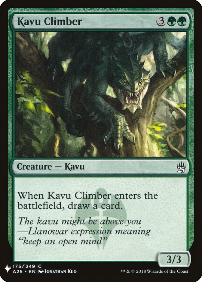 Kavu Climber [Mystery Booster] | PLUS EV GAMES 