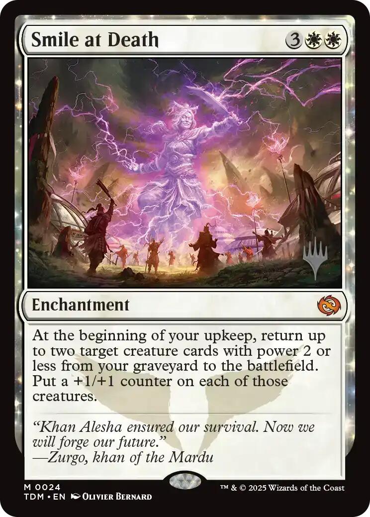 Smile at Death [Tarkir: Dragonstorm Promos] | PLUS EV GAMES 