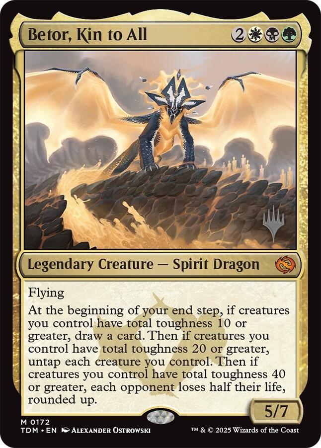 Betor, Kin to All [Tarkir: Dragonstorm Promos] | PLUS EV GAMES 
