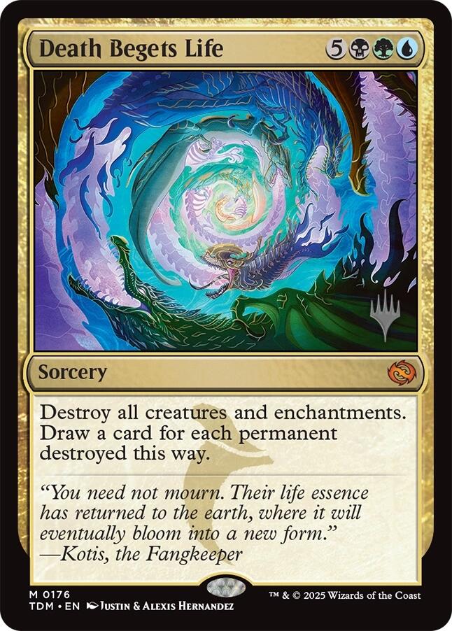 Death Begets Life [Tarkir: Dragonstorm Promos] | PLUS EV GAMES 