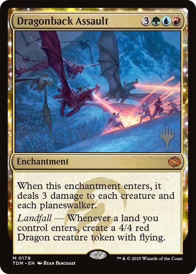 Dragonback Assault [Tarkir: Dragonstorm Promos] | PLUS EV GAMES 