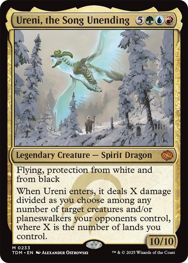 Ureni, the Song Unending [Tarkir: Dragonstorm Promos] | PLUS EV GAMES 