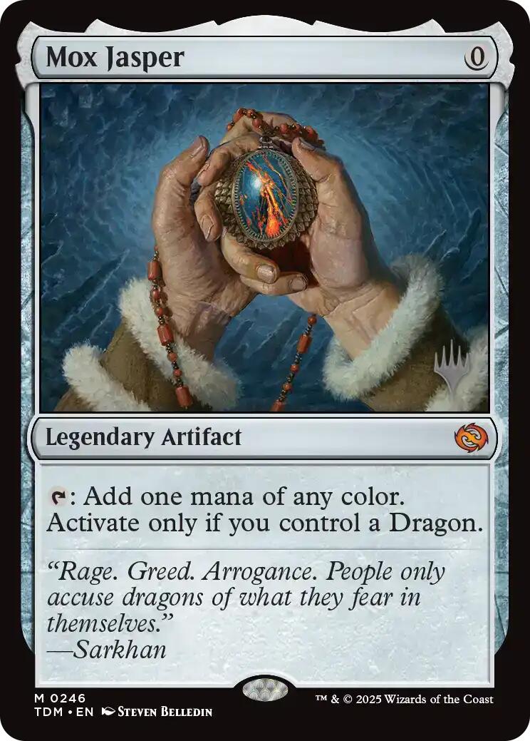 Mox Jasper [Tarkir: Dragonstorm Promos] | PLUS EV GAMES 