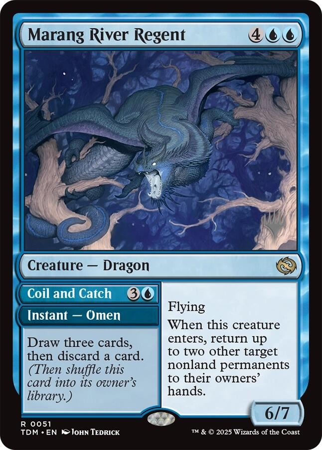 Marang River Regent [Tarkir: Dragonstorm Promos] | PLUS EV GAMES 