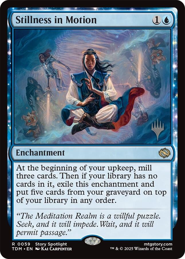Stillness in Motion [Tarkir: Dragonstorm Promos] | PLUS EV GAMES 
