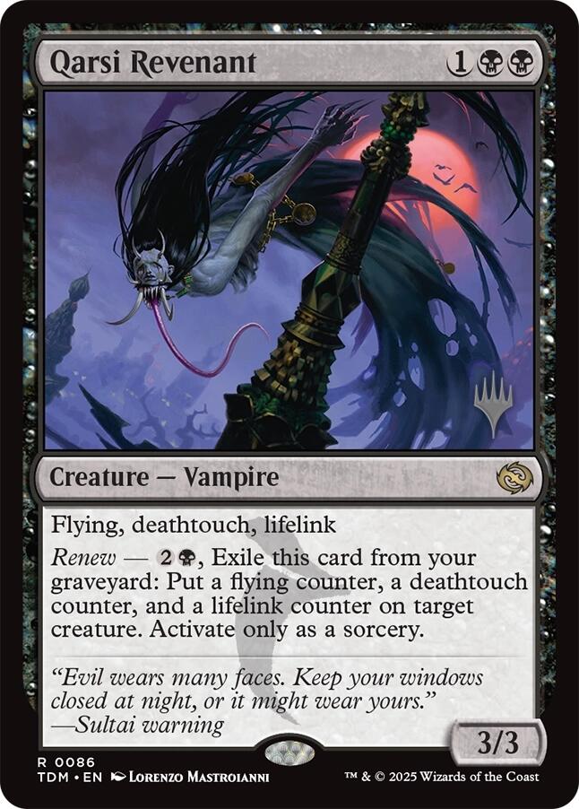 Qarsi Revenant [Tarkir: Dragonstorm Promos] | PLUS EV GAMES 