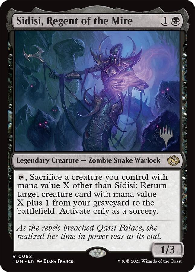 Sidisi, Regent of the Mire [Tarkir: Dragonstorm Promos] | PLUS EV GAMES 