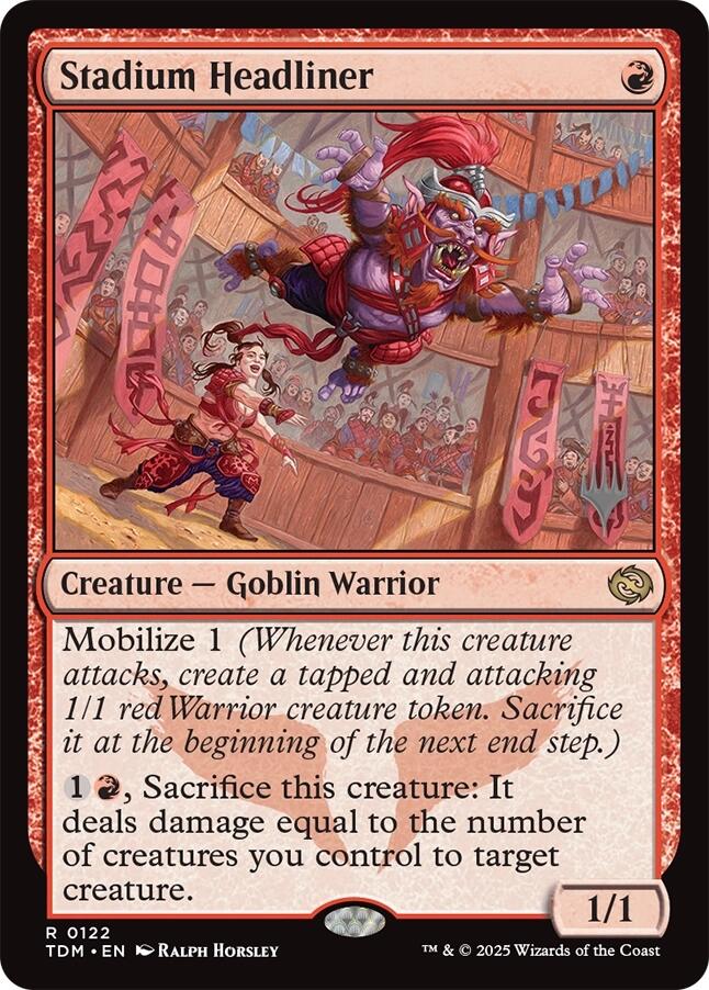 Stadium Headliner [Tarkir: Dragonstorm Promos] | PLUS EV GAMES 
