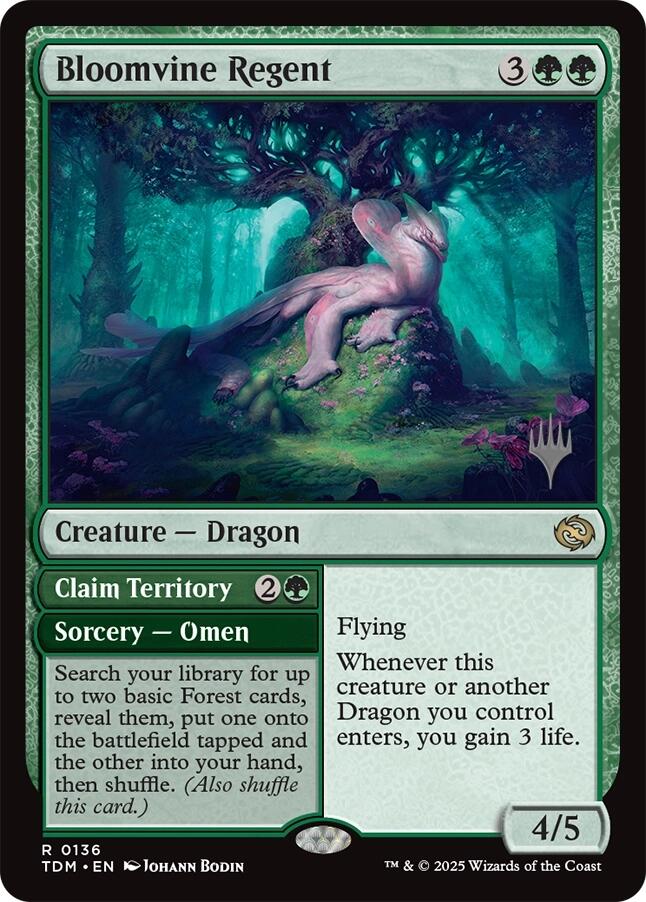 Bloomvine Regent [Tarkir: Dragonstorm Promos] | PLUS EV GAMES 