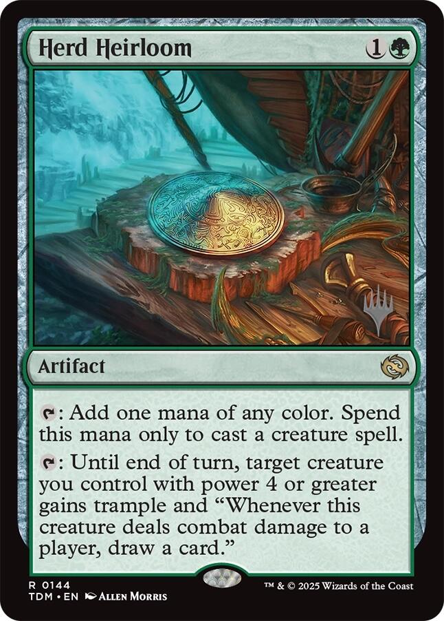 Herd Heirloom [Tarkir: Dragonstorm Promos] | PLUS EV GAMES 