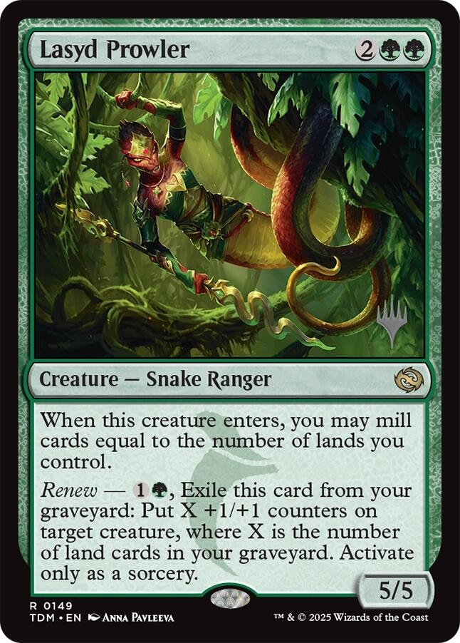 Lasyd Prowler [Tarkir: Dragonstorm Promos] | PLUS EV GAMES 