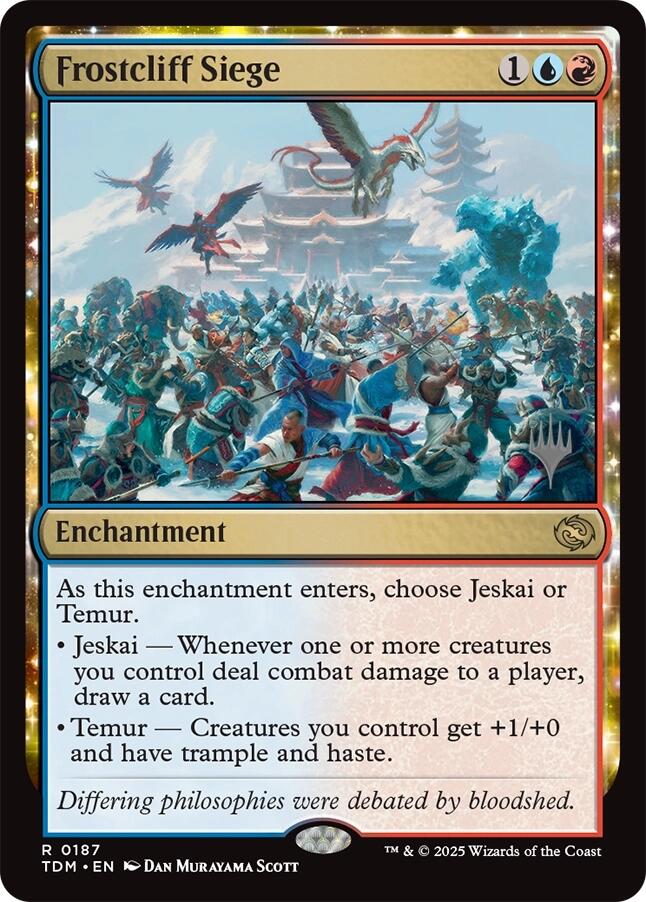 Frostcliff Siege [Tarkir: Dragonstorm Promos] | PLUS EV GAMES 