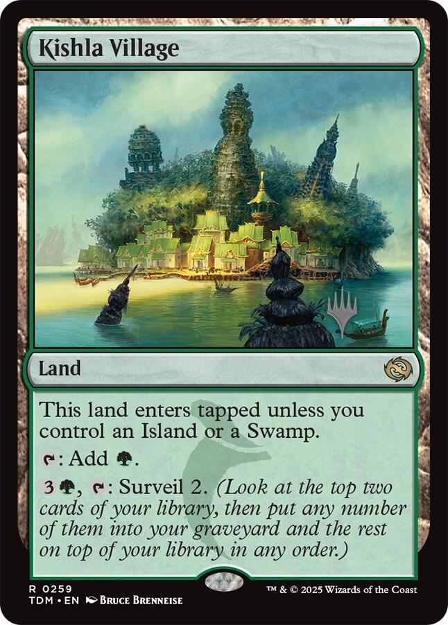 Kishla Village [Tarkir: Dragonstorm Promos] | PLUS EV GAMES 