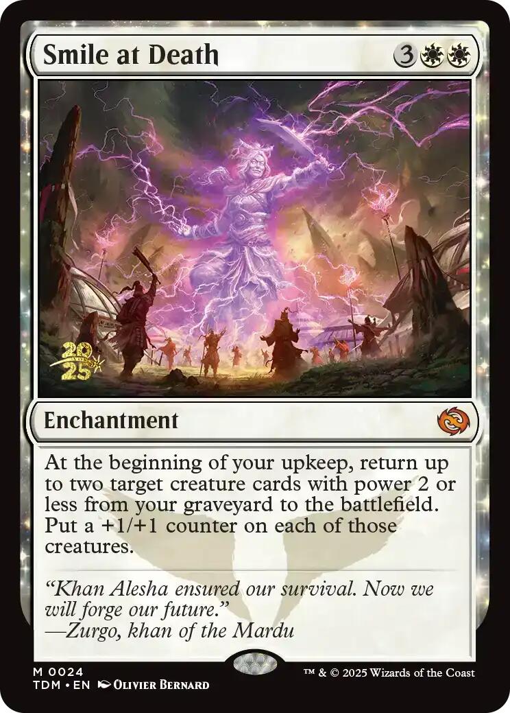 Smile at Death [Tarkir: Dragonstorm Prerelease Promos] | PLUS EV GAMES 