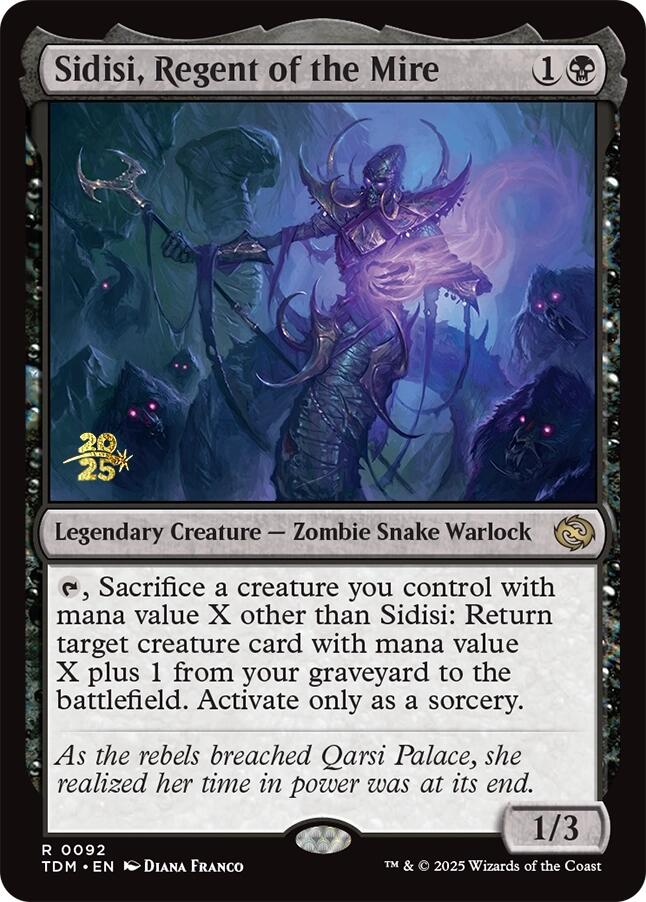 Sidisi, Regent of the Mire [Tarkir: Dragonstorm Prerelease Promos] | PLUS EV GAMES 
