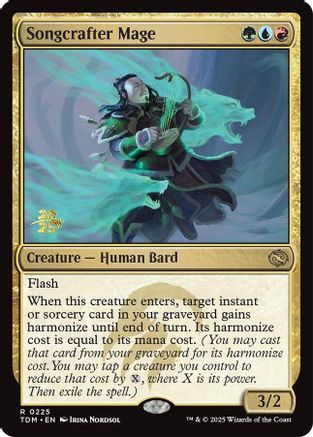 Songcrafter Mage [Tarkir: Dragonstorm Prerelease Cards]