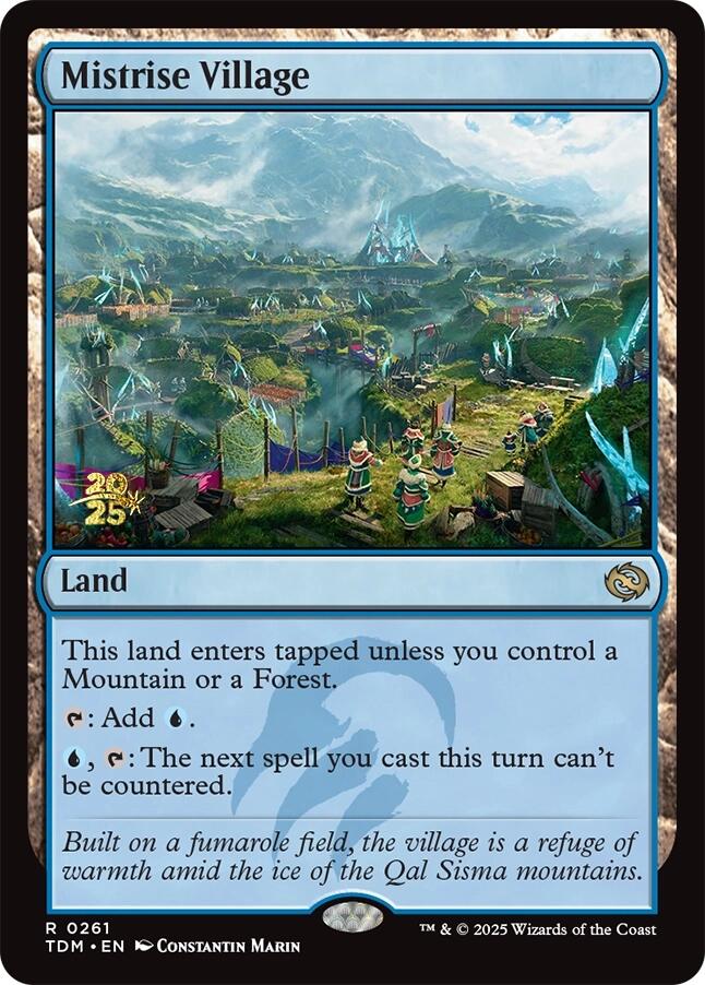 Mistrise Village [Tarkir: Dragonstorm Prerelease Promos] | PLUS EV GAMES 