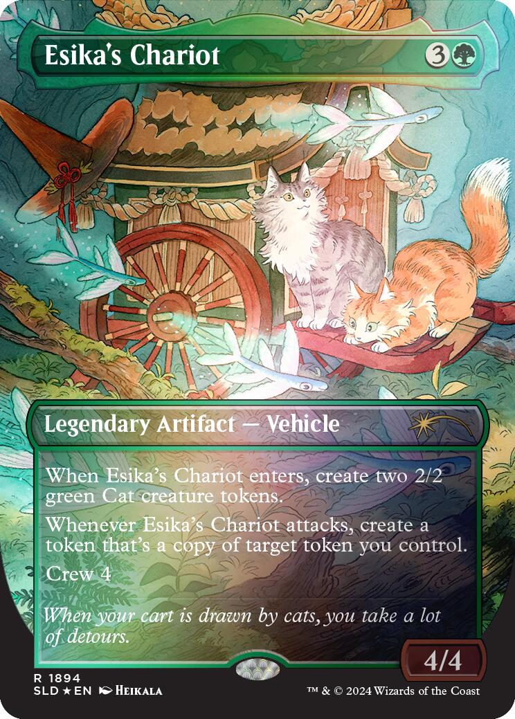 Esika's Chariot (Rainbow Foil) [Secret Lair Drop Series] | PLUS EV GAMES 