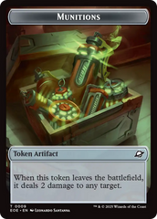 Robot // Munitions Double-Sided Token [Edge of Eternities Tokens] | PLUS EV GAMES 