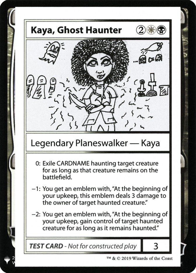 Kaya, Ghost Haunter [Mystery Booster Playtest Cards] | PLUS EV GAMES 