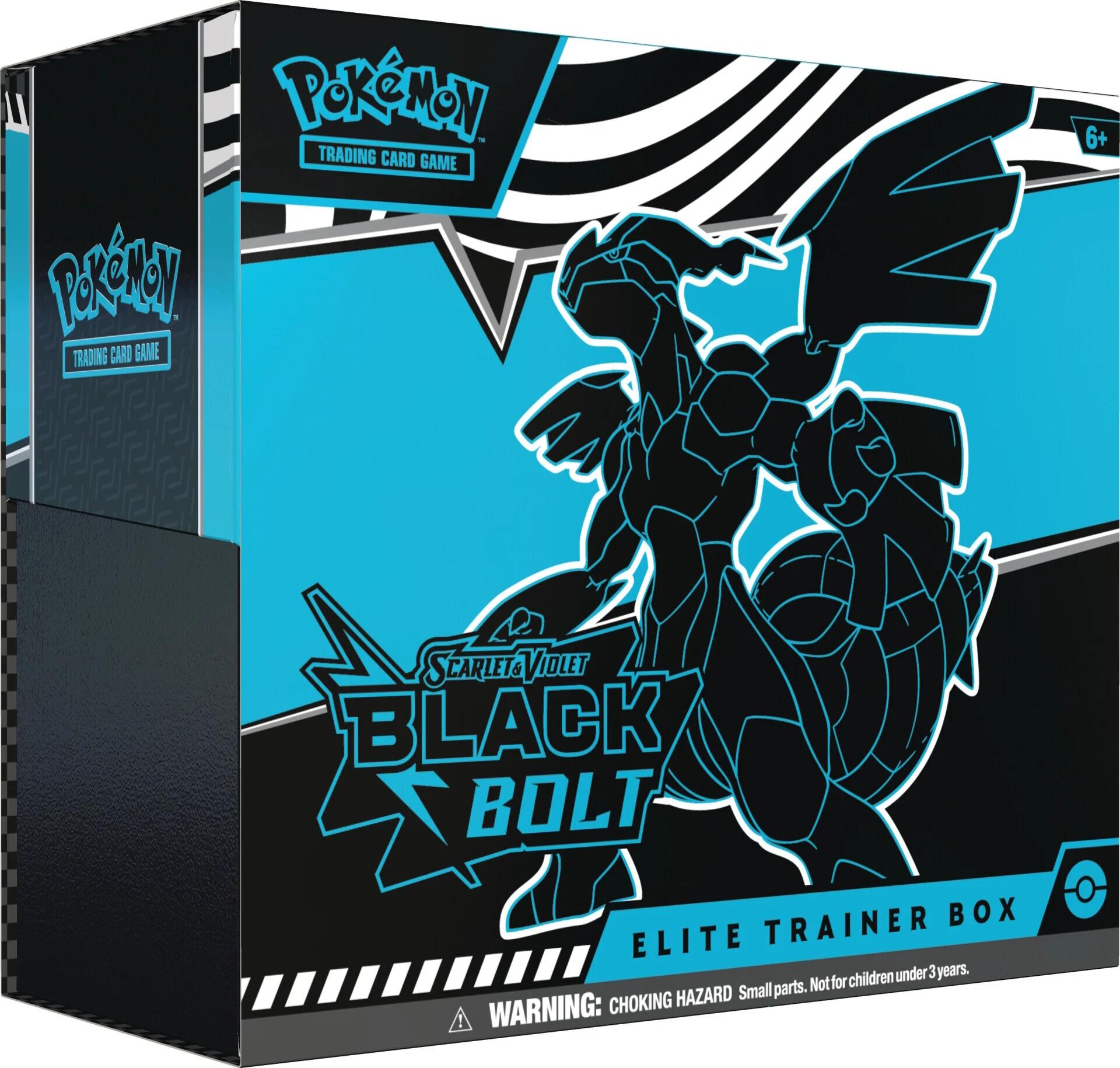 Scarlet & Violet: Black Bolt - Elite Trainer Box | PLUS EV GAMES 