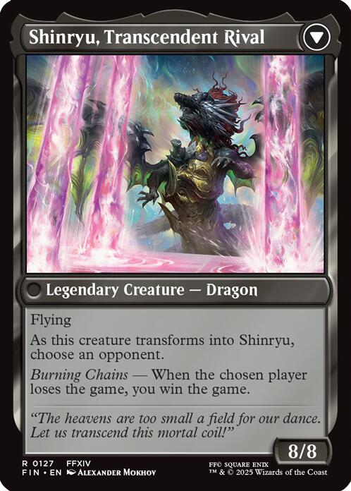 Zenos yae Galvus // Shinryu, Transcendent Rival [FINAL FANTASY] | PLUS EV GAMES 