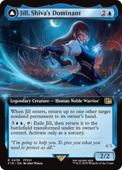 Jill, Shiva's Dominant // Shiva, Warden of Ice (Extended Art) [FINAL FANTASY] | PLUS EV GAMES 