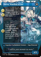 Jill, Shiva's Dominant // Shiva, Warden of Ice (Borderless) [FINAL FANTASY] | PLUS EV GAMES 