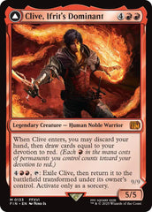 Clive, Ifrit's Dominant // Ifrit, Warden of Inferno [FINAL FANTASY] | PLUS EV GAMES 