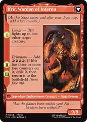 Clive, Ifrit's Dominant // Ifrit, Warden of Inferno (Extended Art) [FINAL FANTASY] | PLUS EV GAMES 