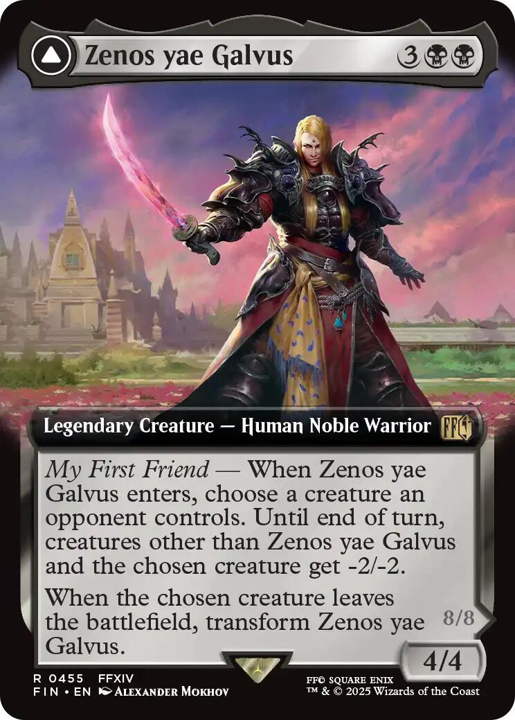 Zenos yae Galvus // Shinryu, Transcendent Rival (Extended Art) [FINAL FANTASY] | PLUS EV GAMES 