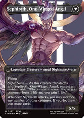 Sephiroth, Fabled SOLDIER // Sephiroth, One-Winged Angel (Borderless) (Surge Foil) [FINAL FANTASY] | PLUS EV GAMES 