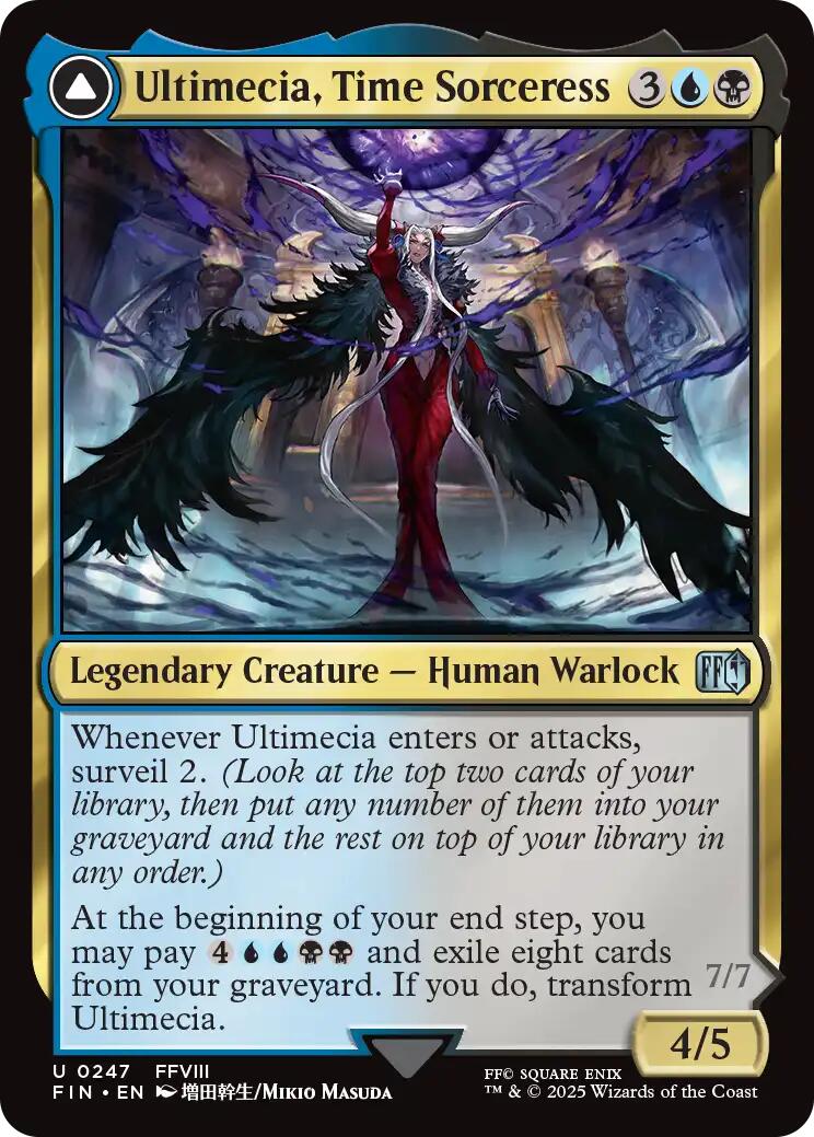 Ultimecia, Time Sorceress // Ultimecia, Omnipotent [FINAL FANTASY] | PLUS EV GAMES 