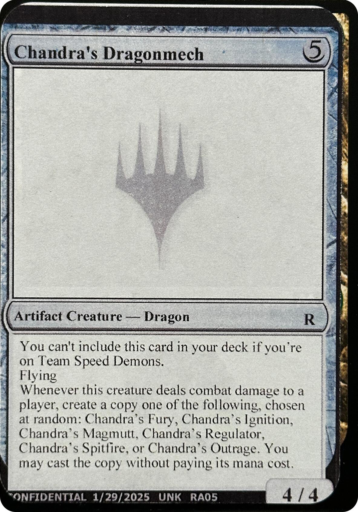 Chandra's Dragonmech [Unknown Event] | PLUS EV GAMES 