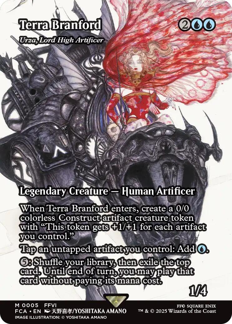 Terra Branford - Urza, Lord High Artificer (Showcase) [FINAL FANTASY : Through the Ages] | PLUS EV GAMES 