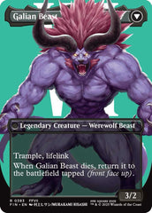 Vincent Valentine // Galian Beast (Borderless) [FINAL FANTASY] | PLUS EV GAMES 