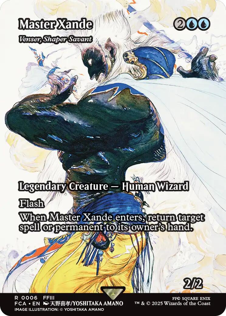 Master Xande - Venser, Shaper Savant (Showcase) [FINAL FANTASY : Through the Ages] | PLUS EV GAMES 