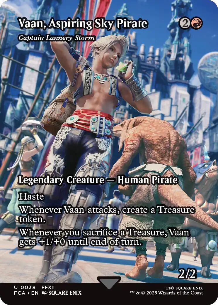 Vaan, Aspiring Sky Pirate - Captain Lannery Storm (Showcase) [FINAL FANTASY : Through the Ages] | PLUS EV GAMES 