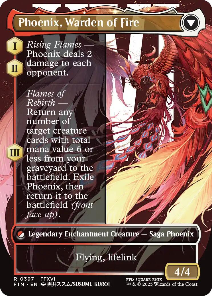 Joshua, Phoenix's Dominant (Borderless) [FINAL FANTASY] | PLUS EV GAMES 