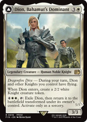 Dion, Bahamut's Dominant // Bahamut, Warden of Light [FINAL FANTASY] | PLUS EV GAMES 