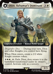 Dion, Bahamut's Dominant // Bahamut, Warden of Light (Extended Art) [FINAL FANTASY] | PLUS EV GAMES 
