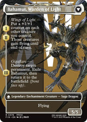 Dion, Bahamut's Dominant // Bahamut, Warden of Light (Borderless) [FINAL FANTASY] | PLUS EV GAMES 