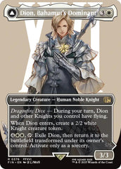 Dion, Bahamut's Dominant // Bahamut, Warden of Light (Borderless) [FINAL FANTASY] | PLUS EV GAMES 