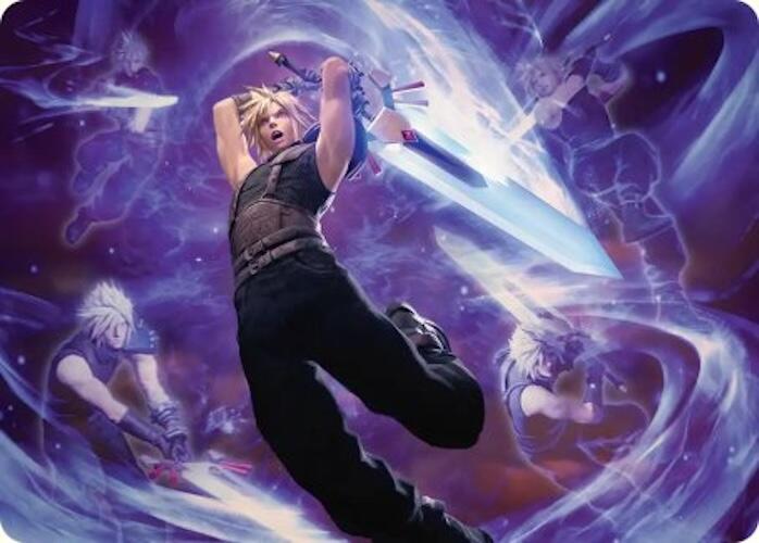 Cloud's Limit Break Art Card [FINAL FANTASY Art Series] | PLUS EV GAMES 