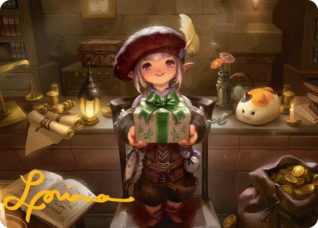 Tataru Taru Art Card (Gold-Stamped Signature) [FINAL FANTASY Art Series] | PLUS EV GAMES 