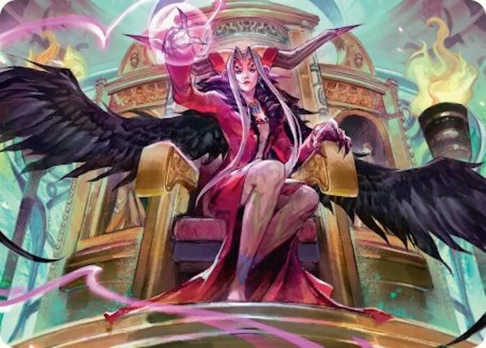 Sorceress's Schemes Art Card [FINAL FANTASY Art Series] | PLUS EV GAMES 