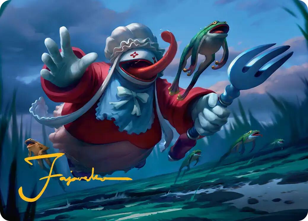Quina, Qu Gourmet Art Card (Gold-Stamped Signature) [FINAL FANTASY Art Series] | PLUS EV GAMES 