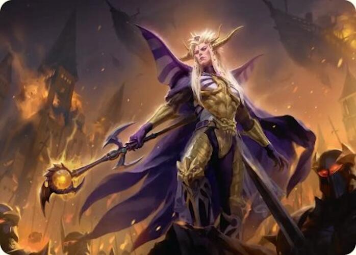 The Emperor of Palamecia Art Card [FINAL FANTASY Art Series] | PLUS EV GAMES 